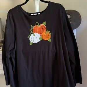 Quacker Factory Fall Pumpkins Top 1X